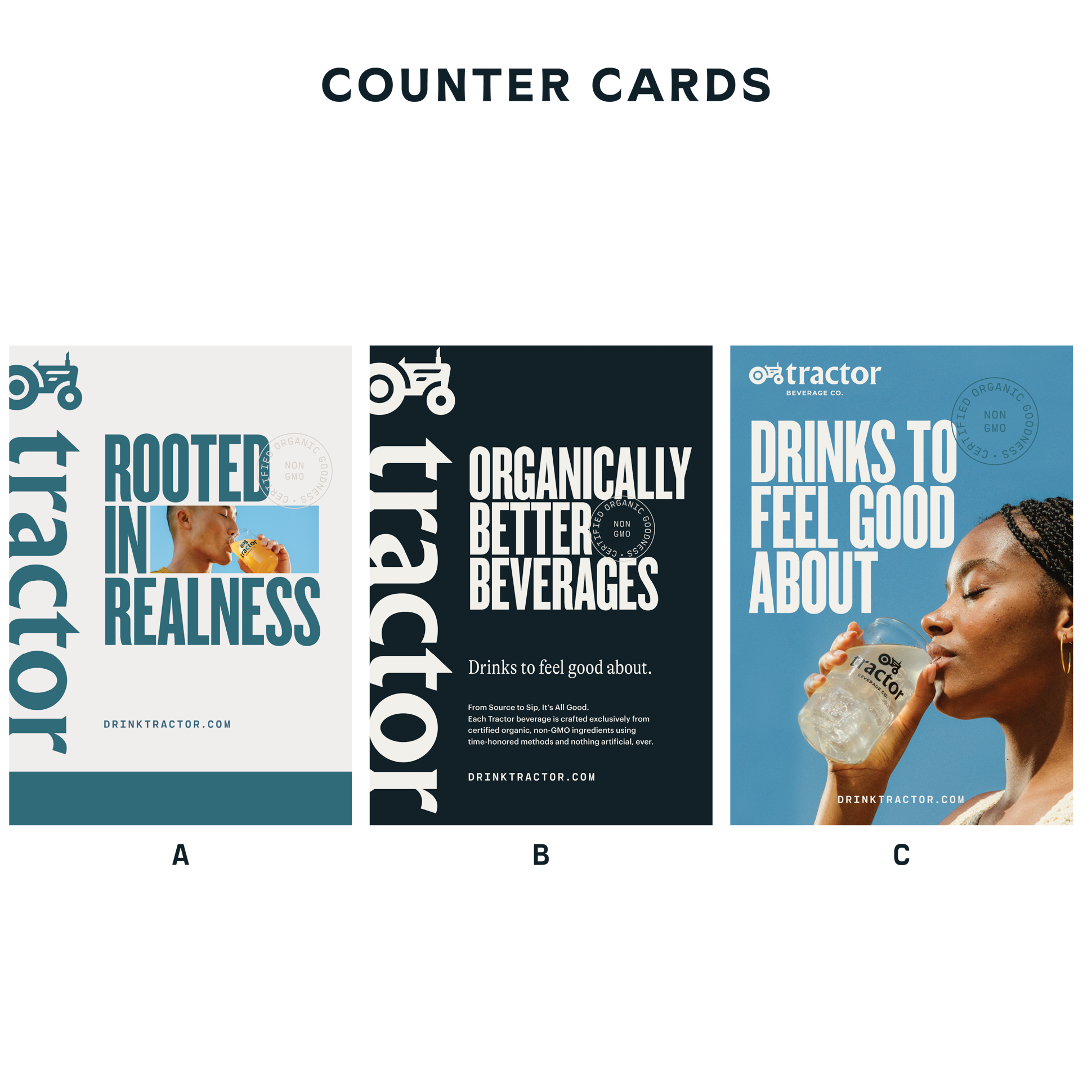 Counter Cards - Fresh & Clean